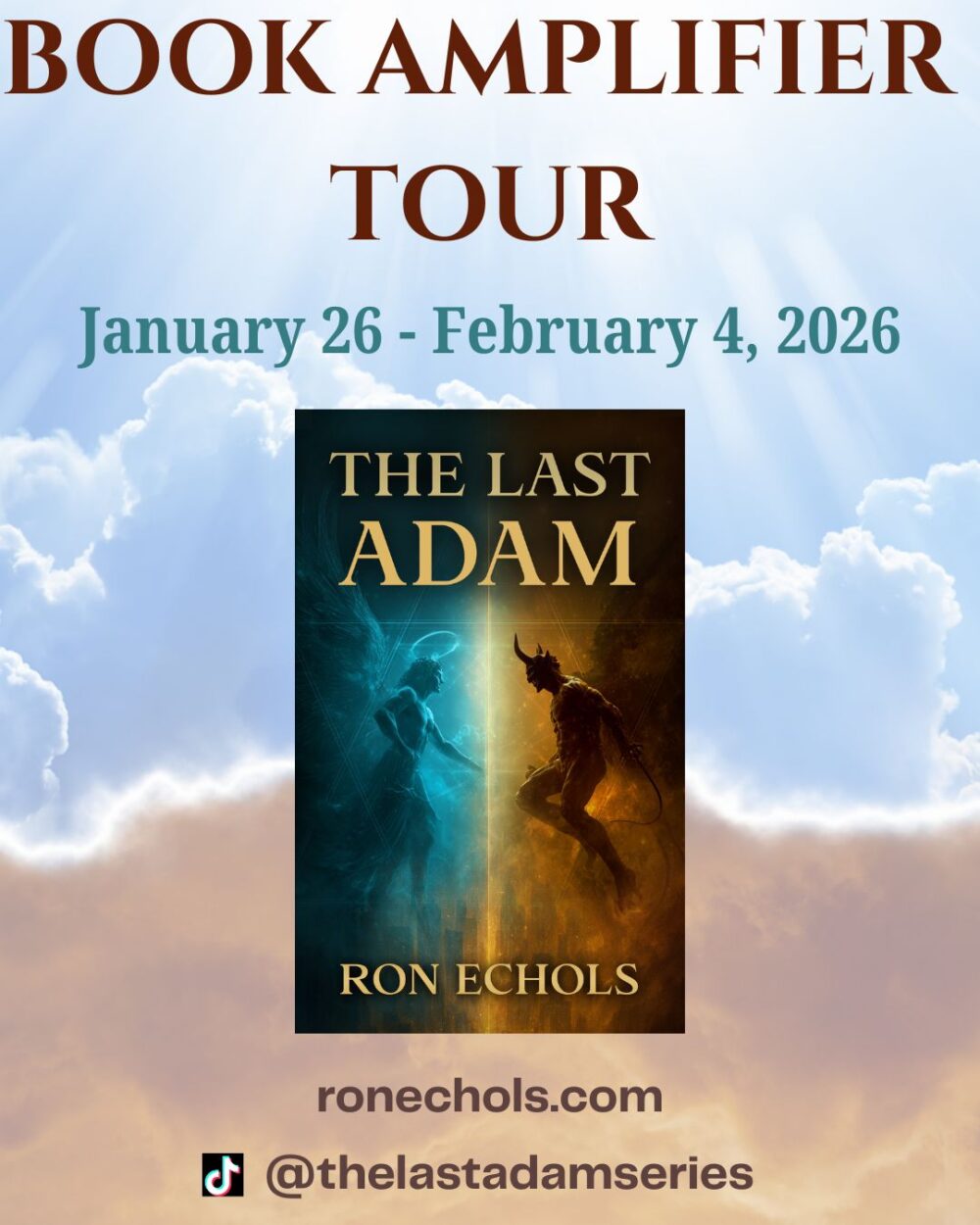 Last Adam book promo