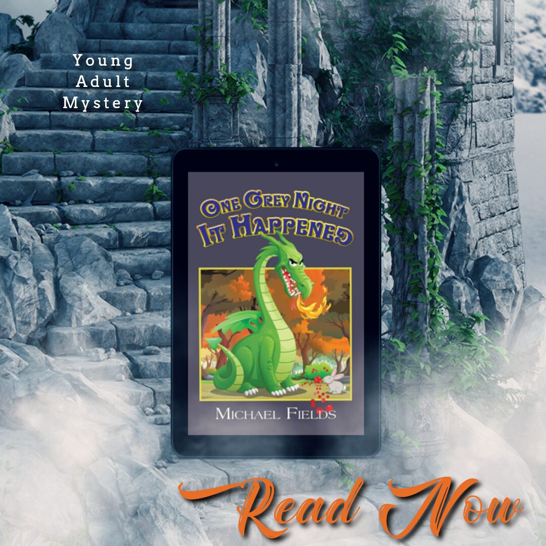 One Grey Night It Happened book mockup