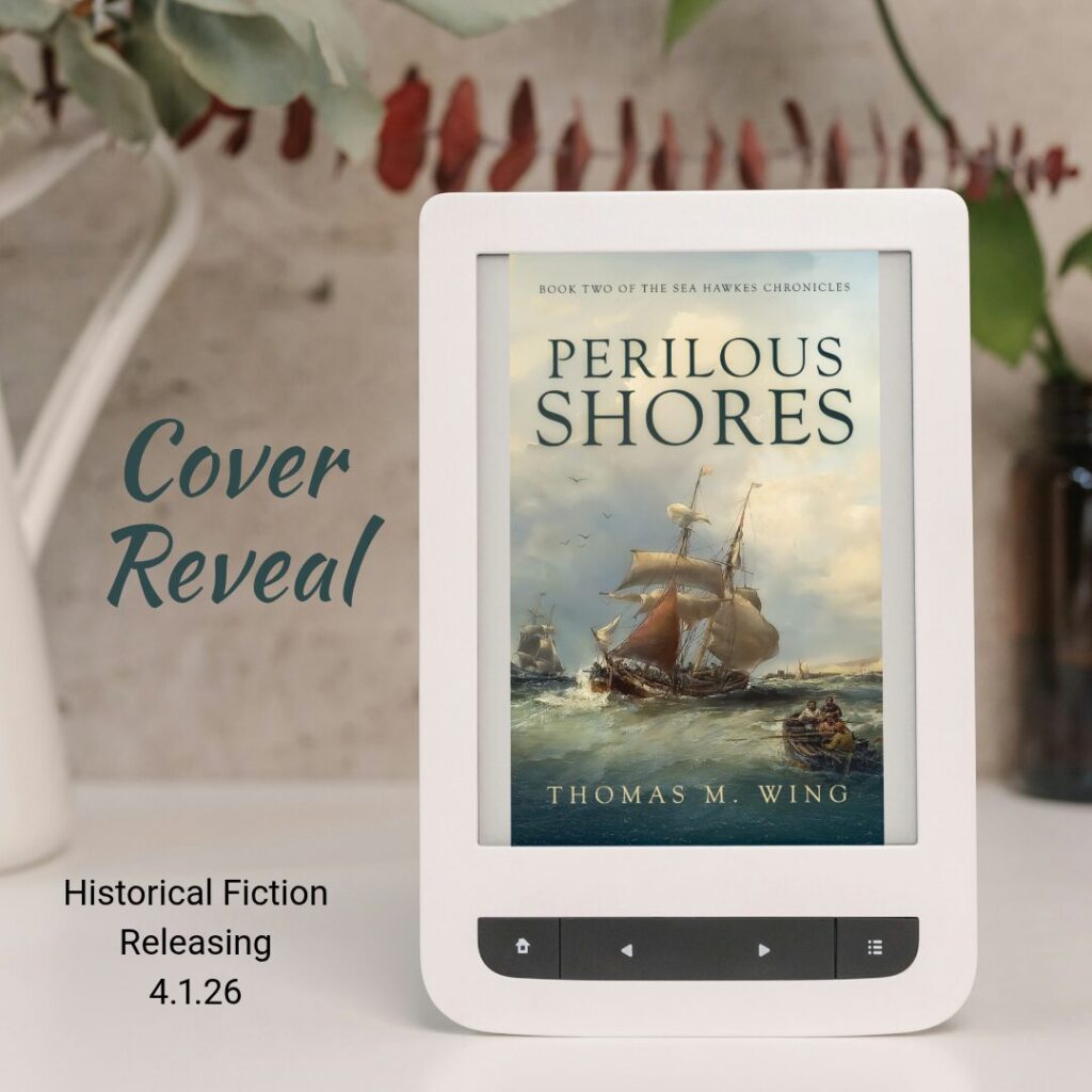 Perilous Shores book mockup