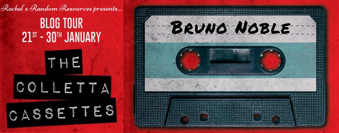 The Colletta Cassettes blog tour banner