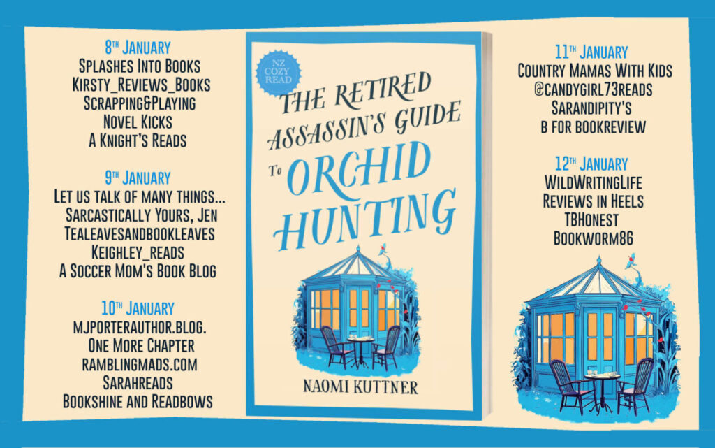 The Retired Assassin's Guide to Orchid Hunting tour schedule