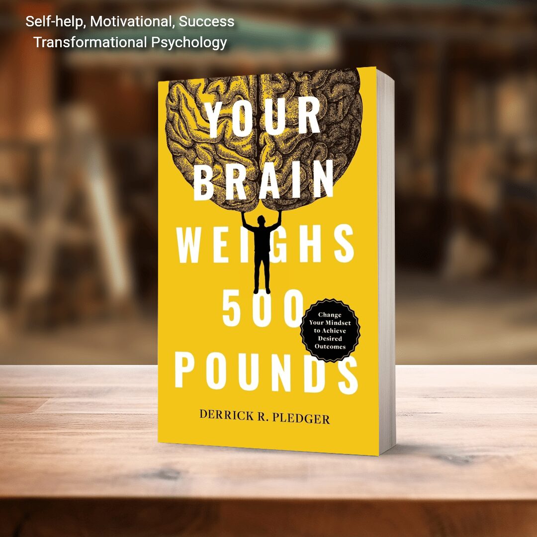 Your Brain Weighs 500 Pounds book mockup