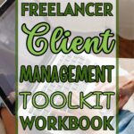 freelancer client management toolkit workbook cover