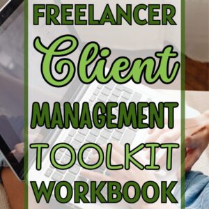 freelancer client management toolkit workbook cover