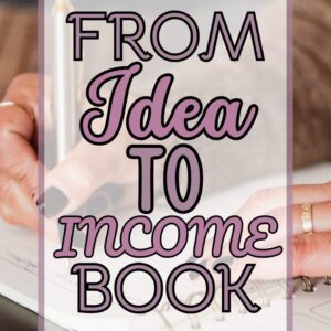 from idea to income cover