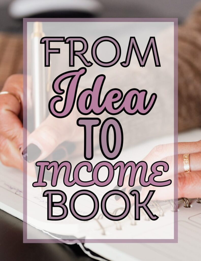 from idea to income cover