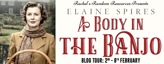A Body in the Banjo blog tour banner