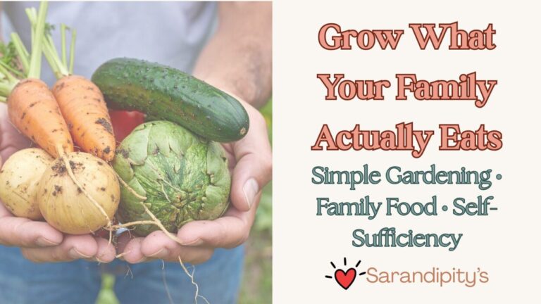 Grow What Your Family Actually Eats