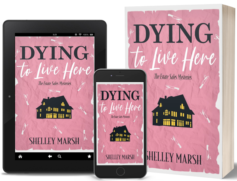 Dying to Live here cover mockup