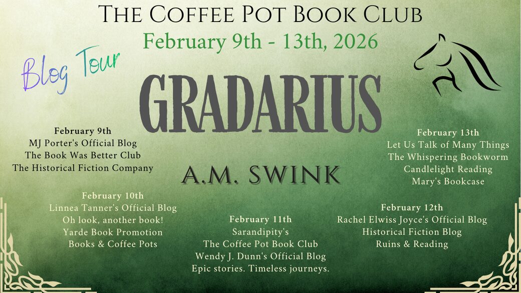 Gradarius blog tour schedule