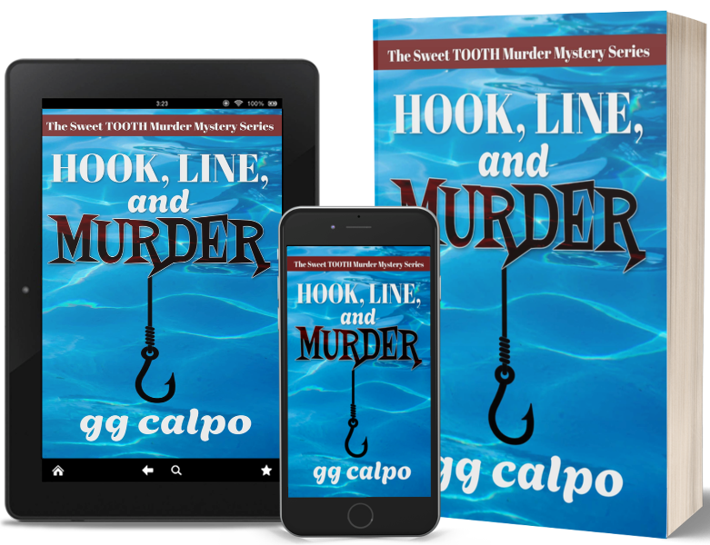 Hook Line and Murder cover mockup