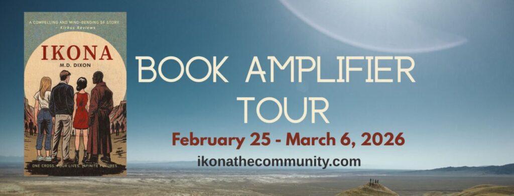 Ikona book amplifer tour banner