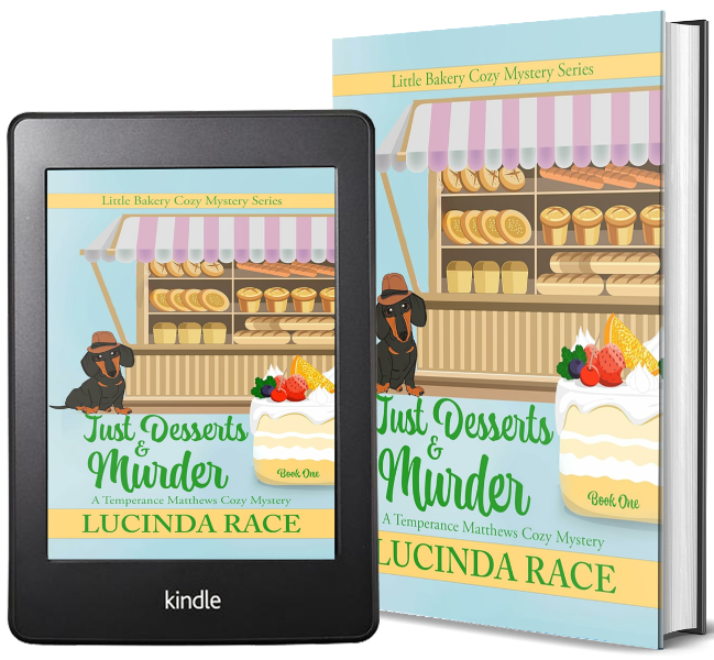 Just Desserts & Murder cover mockup