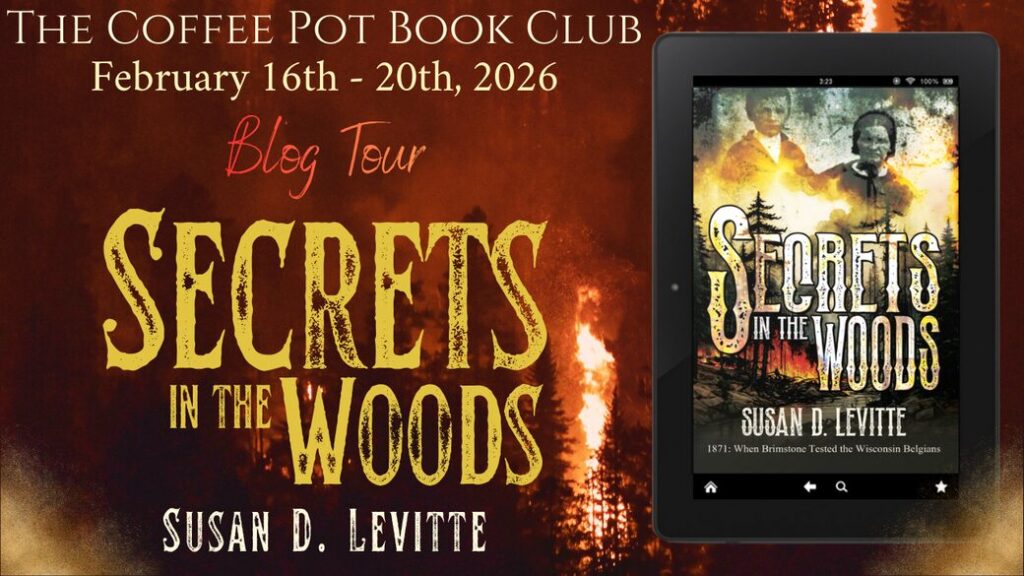 Secrets in the Woods blog tour banner