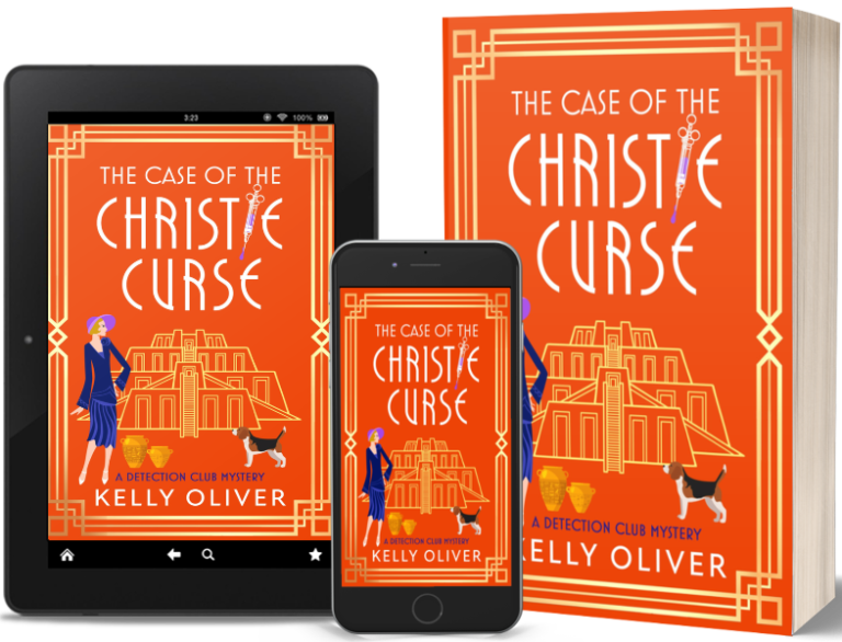 The Case of the Christie curse cover mockup
