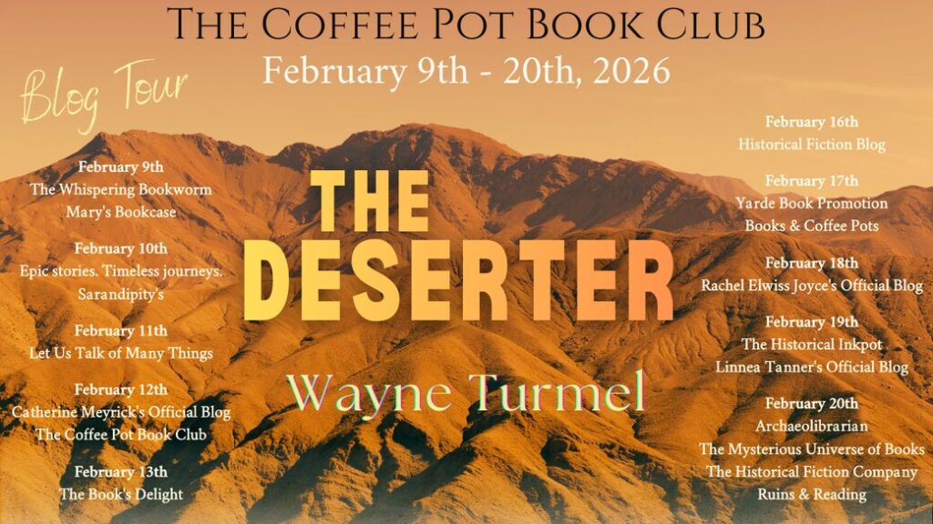 The Deserter blog tour schedule