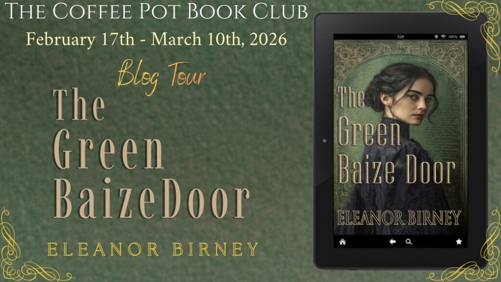 The Green Baize Door blog tour banner
