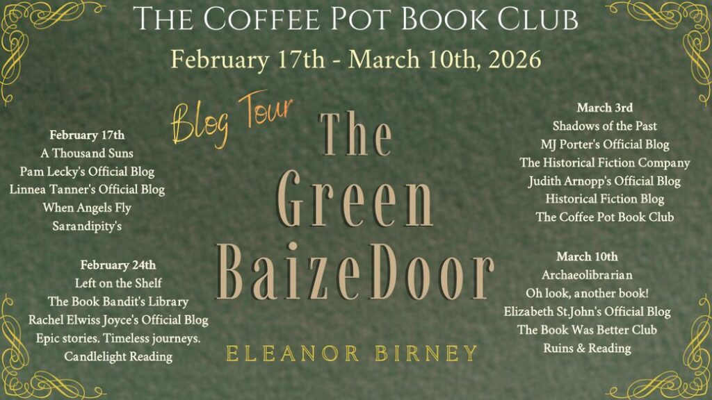 The Green Baize Door blog tour schedule