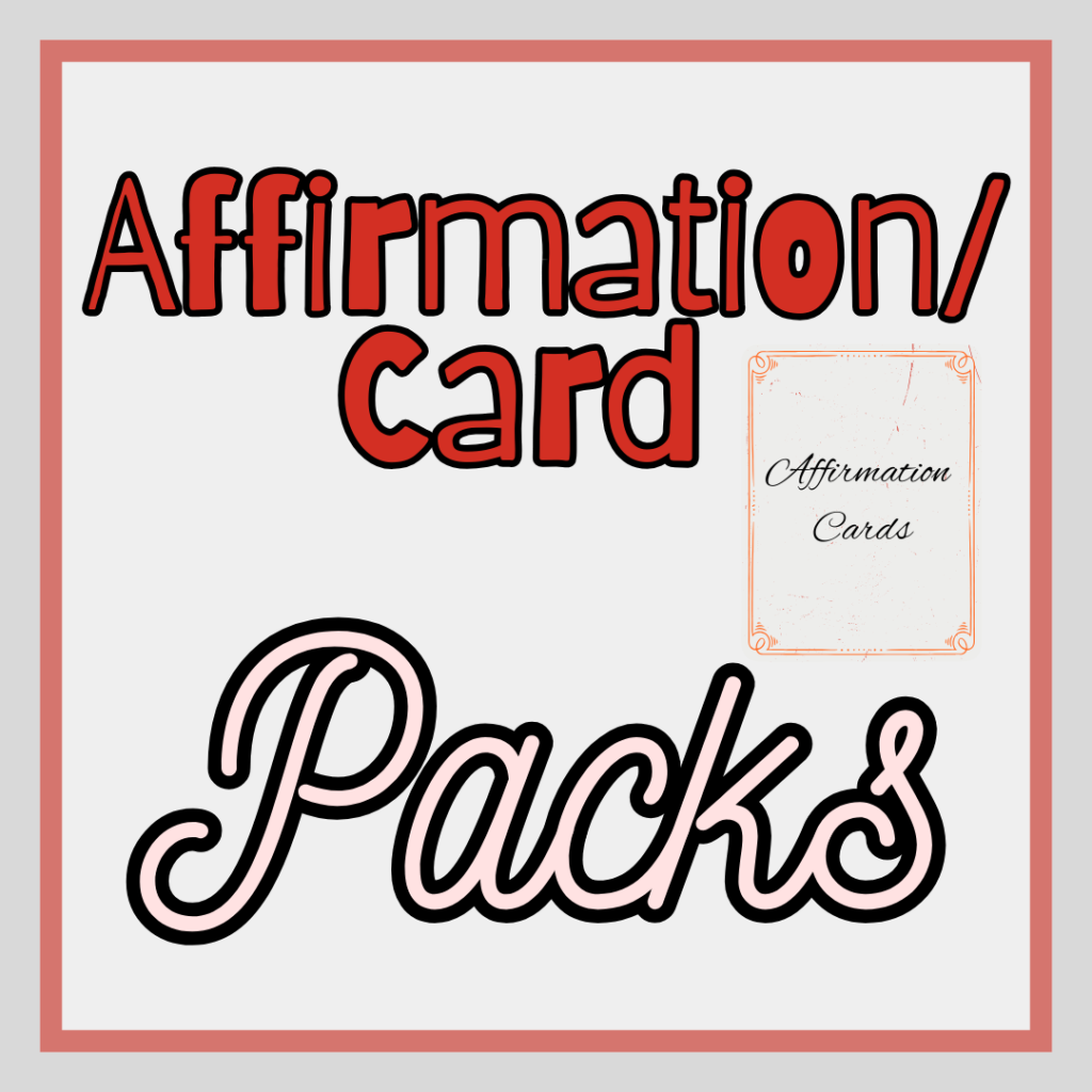 affirmation/card packs subcategory