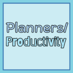 Planners & Productivity