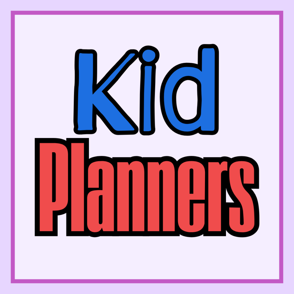 kid planners subcategory