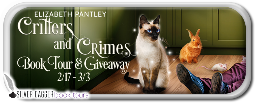 Critters and Crimes  book tour banner
