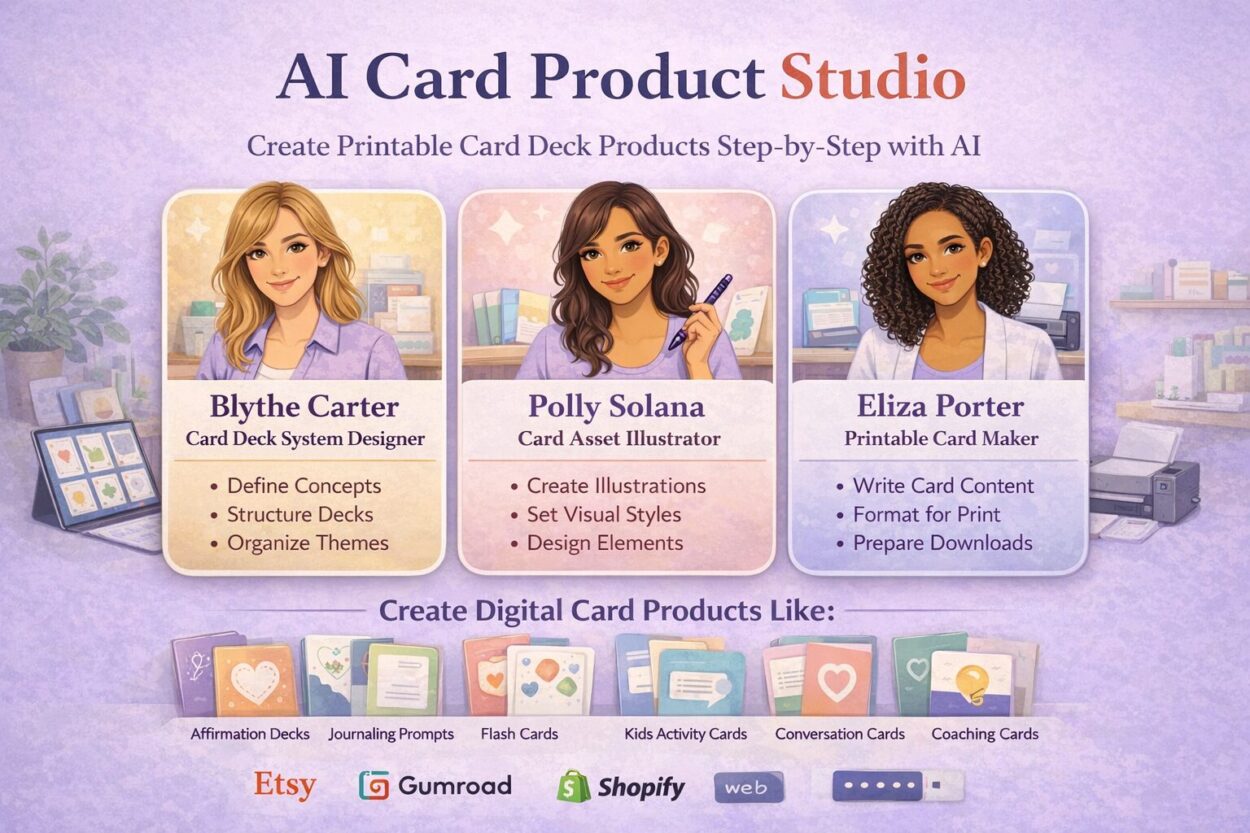AI Card Product Studio