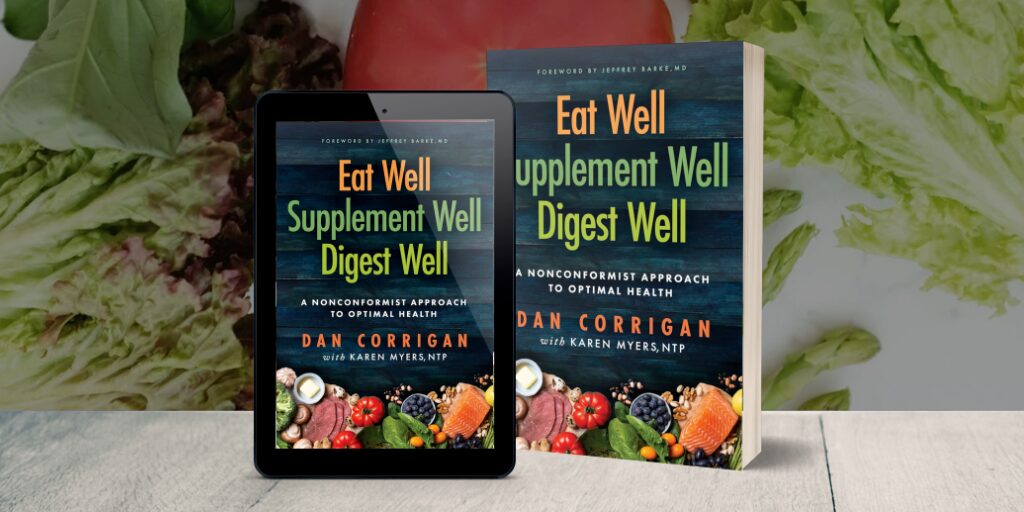 Eat Well Supplement Well Digest Well book mockup