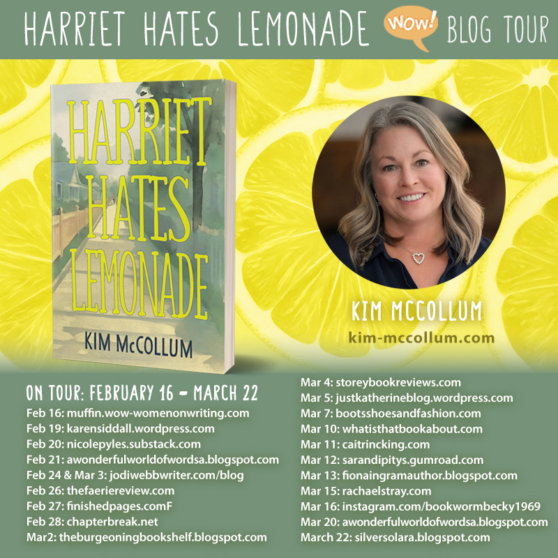 Harriet Hates Lemonade blog tour schedule