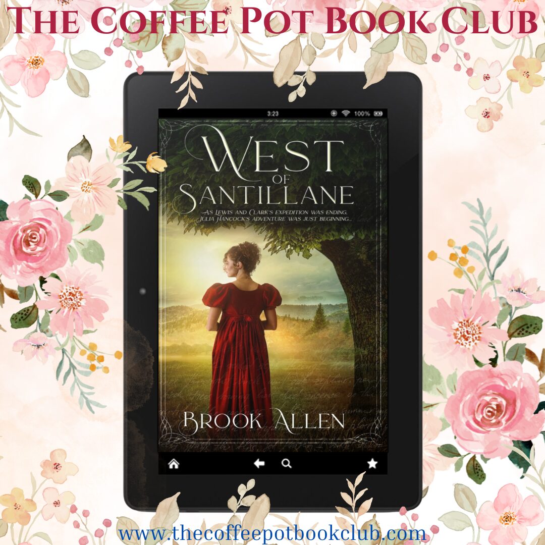 West of Santillane book cover mockup