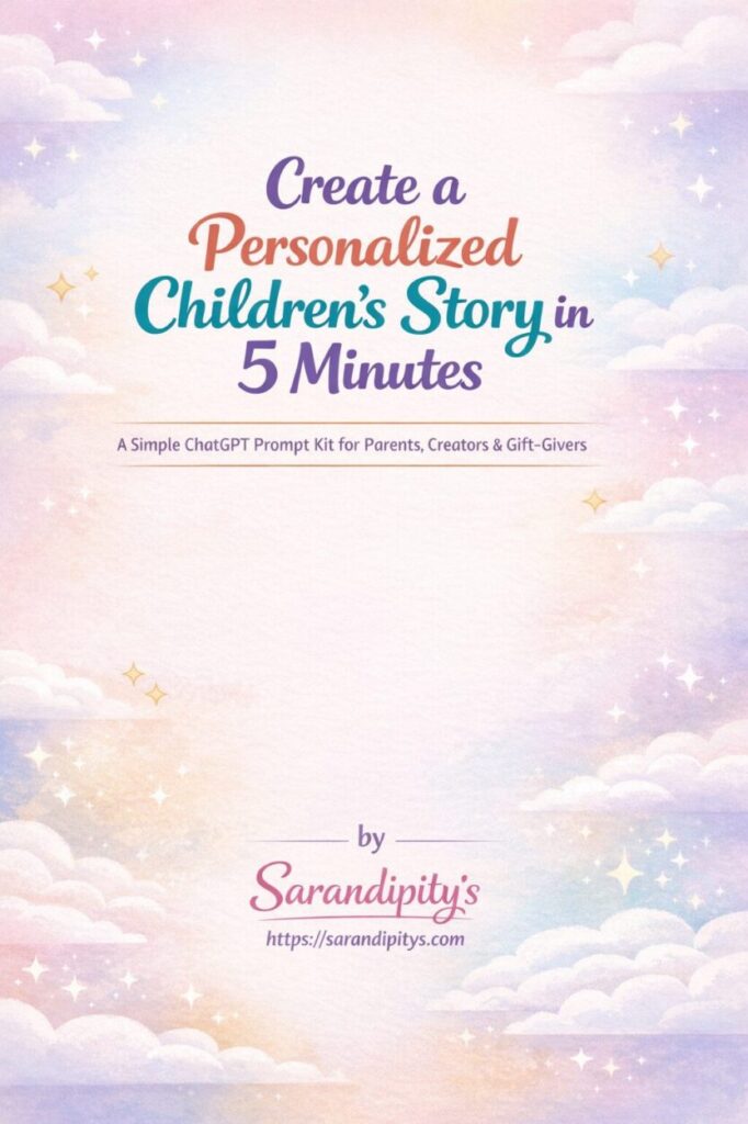 DIY Storybook Prompts Template Pack