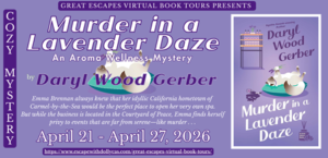 Murder in a Lavender Daze Blog Tour and Author Interview