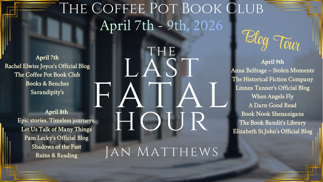 The Last Fatal Hour book tour schedule