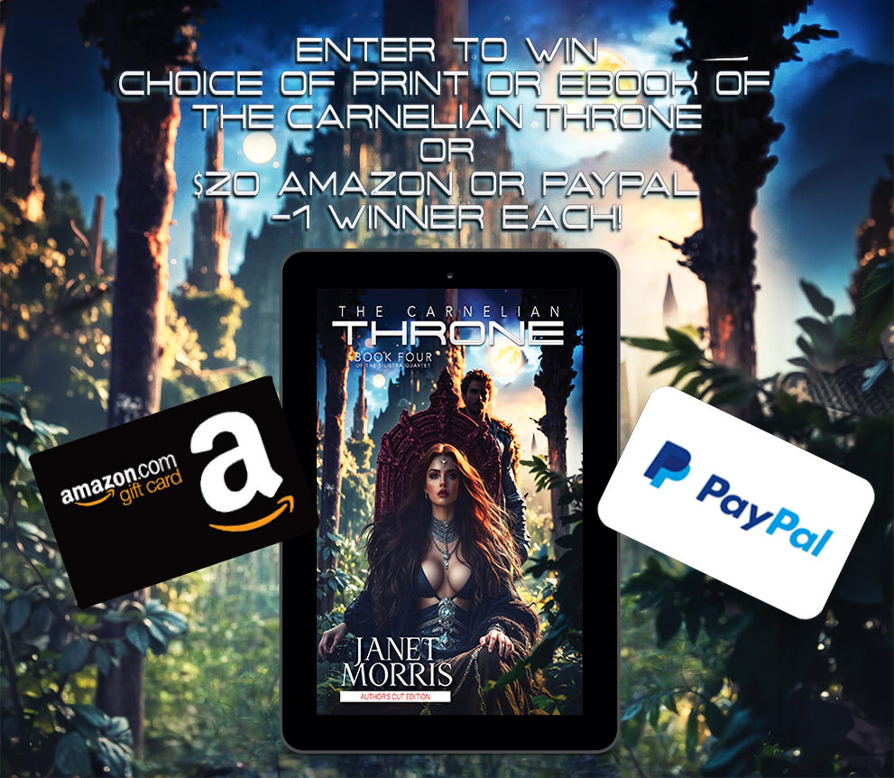 The Carnelian Throne Book Tour