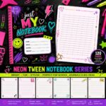 Neon Tween Notebook Series
