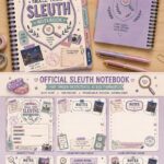 official sleuths notebook mockup