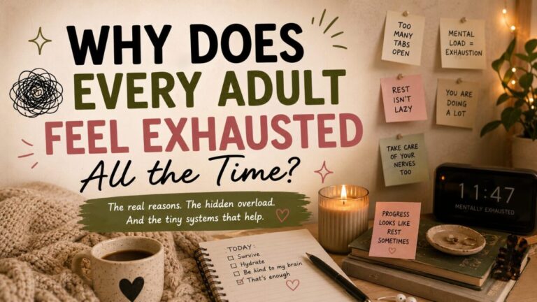 Why Do Adults Feel Exhausted All the Time?