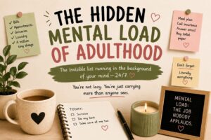 The Hidden Mental Load of Adulthood