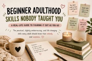 Beginner Adulting Skills Nobody Properly Explains