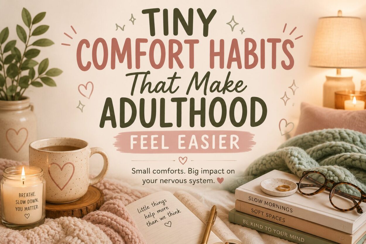 Tiny Comfort Habits That Make Adulthood Feel Easier