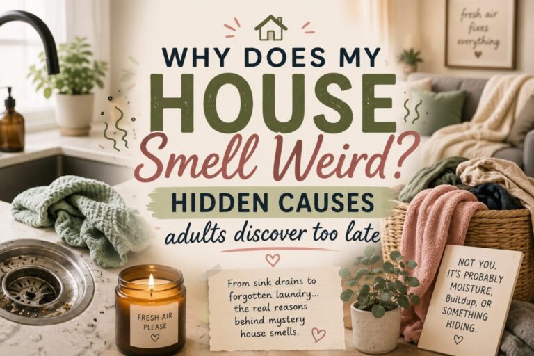 Why Does My House Smell Weird? Hidden Causes Adults Discover Too Late