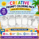 Creative Prompt Coloring Pack