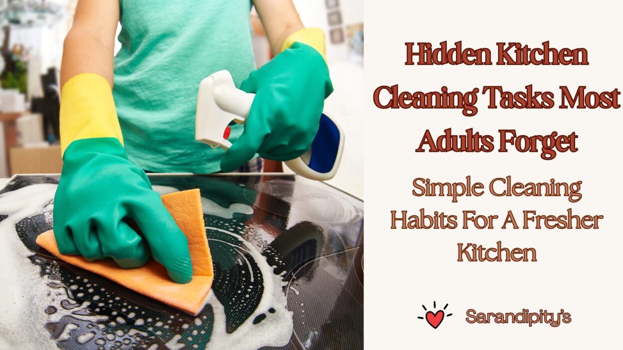 Hidden Kitchen Cleaning Tasks Most Adults Forget