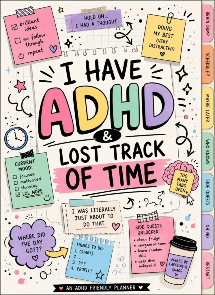 adhd planner cover