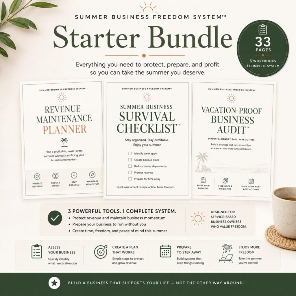 SUMMER BUSINESS FREEDOM SYSTEM™ STARTER BUNDLE