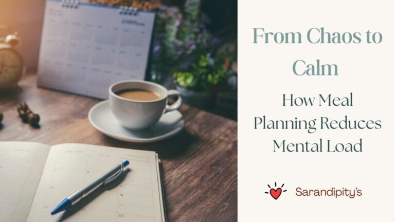 From Chaos to Calm: How Meal Planning Reduces Mental Load