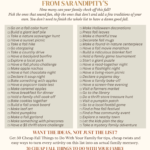 50 simple, affordable ways to make fall more fun with your family—all on one free printable bucket list.