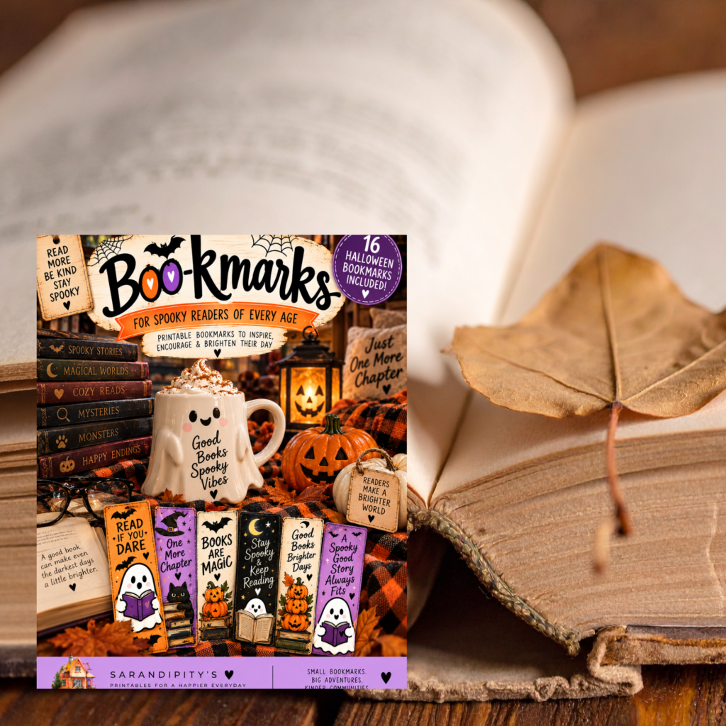 halloween bookmarks