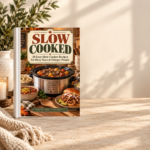Slow Cooked digital cookbook featuring 20 easy slow cooker recipes for busy days and cozy nights
