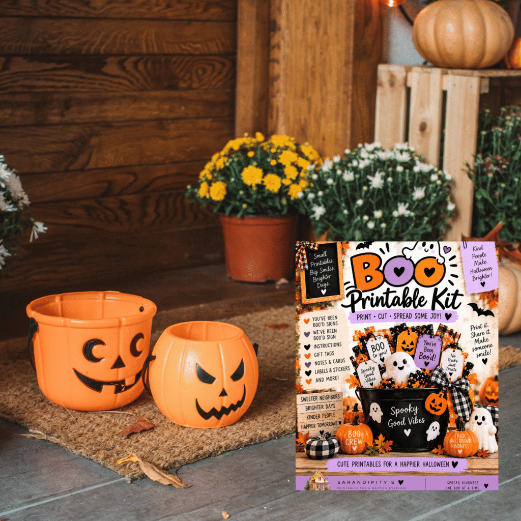 You've Been Boo'd Printable Kit: Halloween Neighborhood Boo Printables